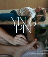 Book an Appointment with Lacy & Jenna Rae for Yin and Pin Workshop (Yin Yoga and Acupuncture)